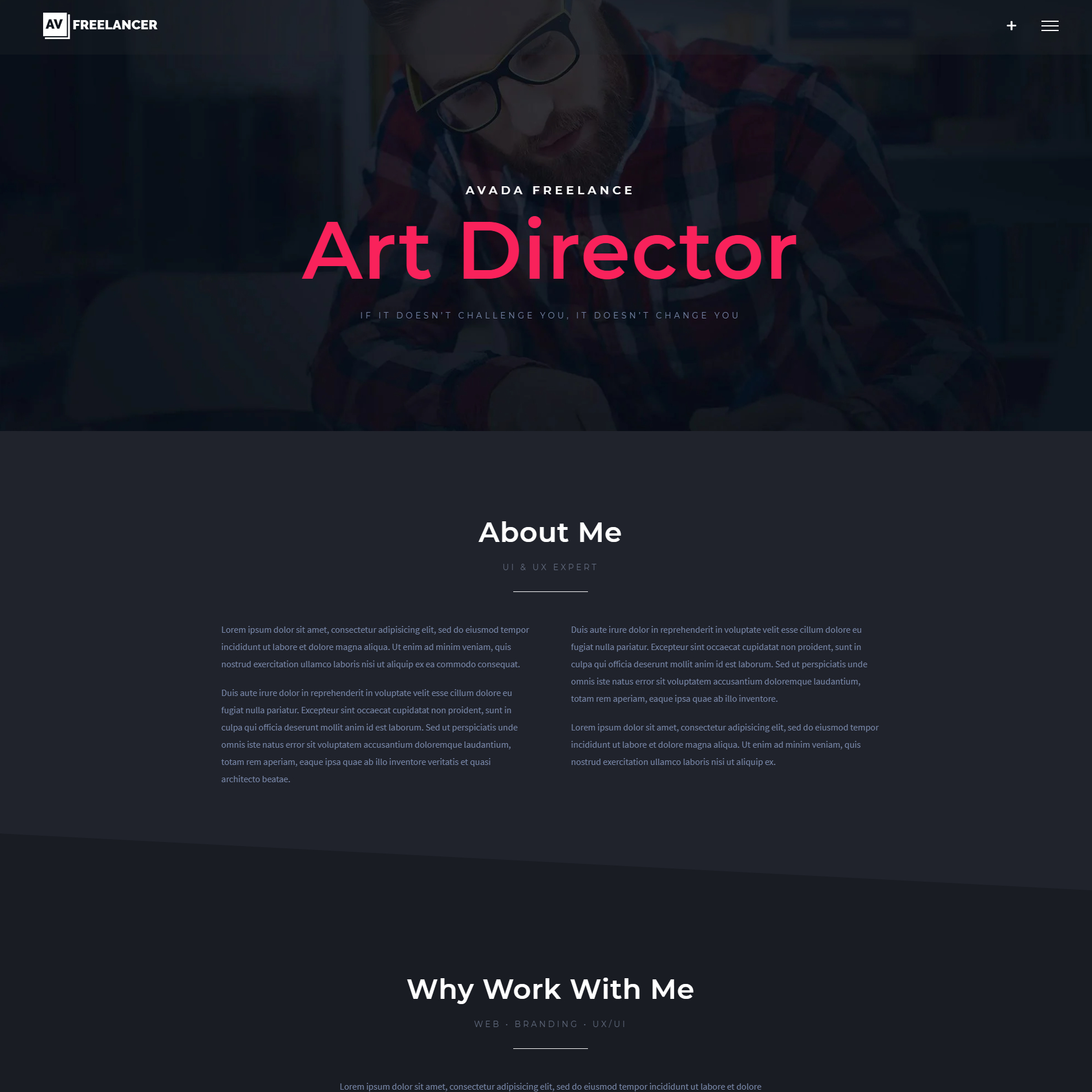 Avada Freelancer