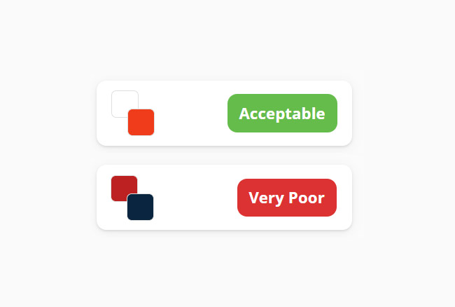 Color Accessibility Recommendations Color Accessibility Recommendations