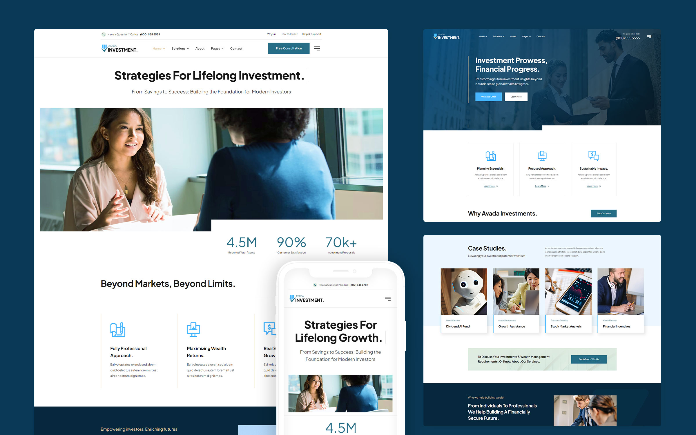 Avada Investment Website