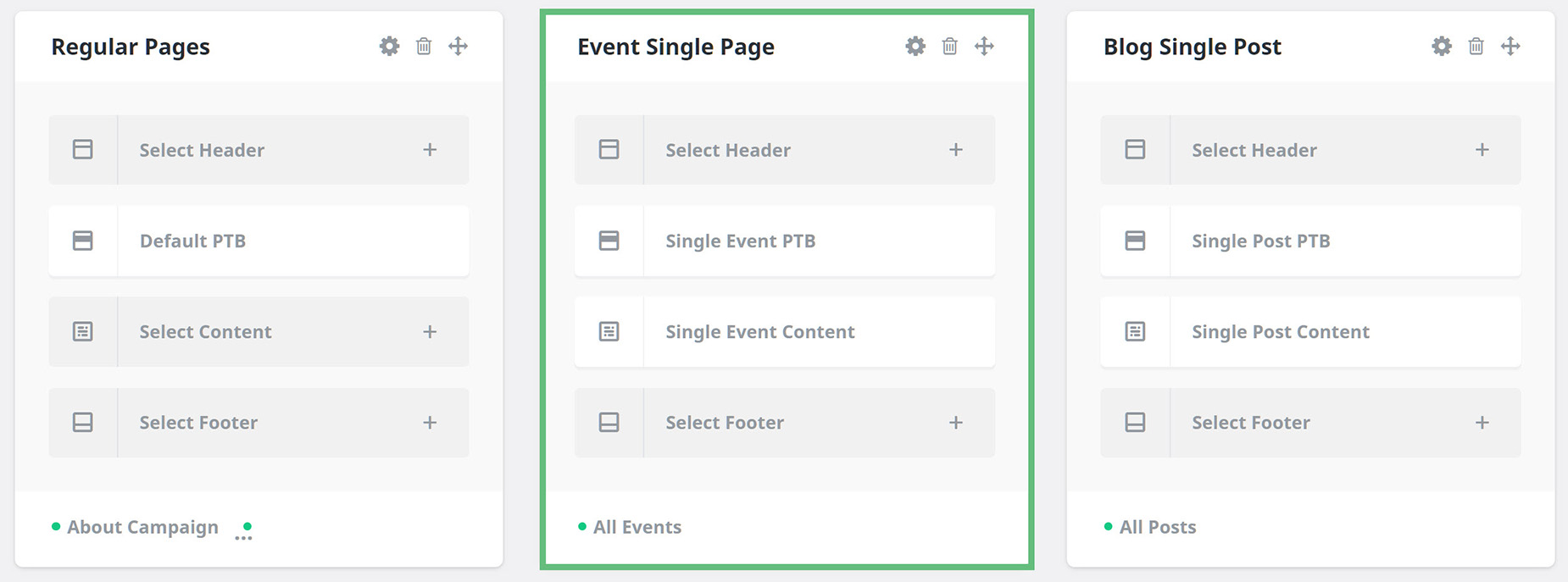 Event Single Layout Event Single Layout