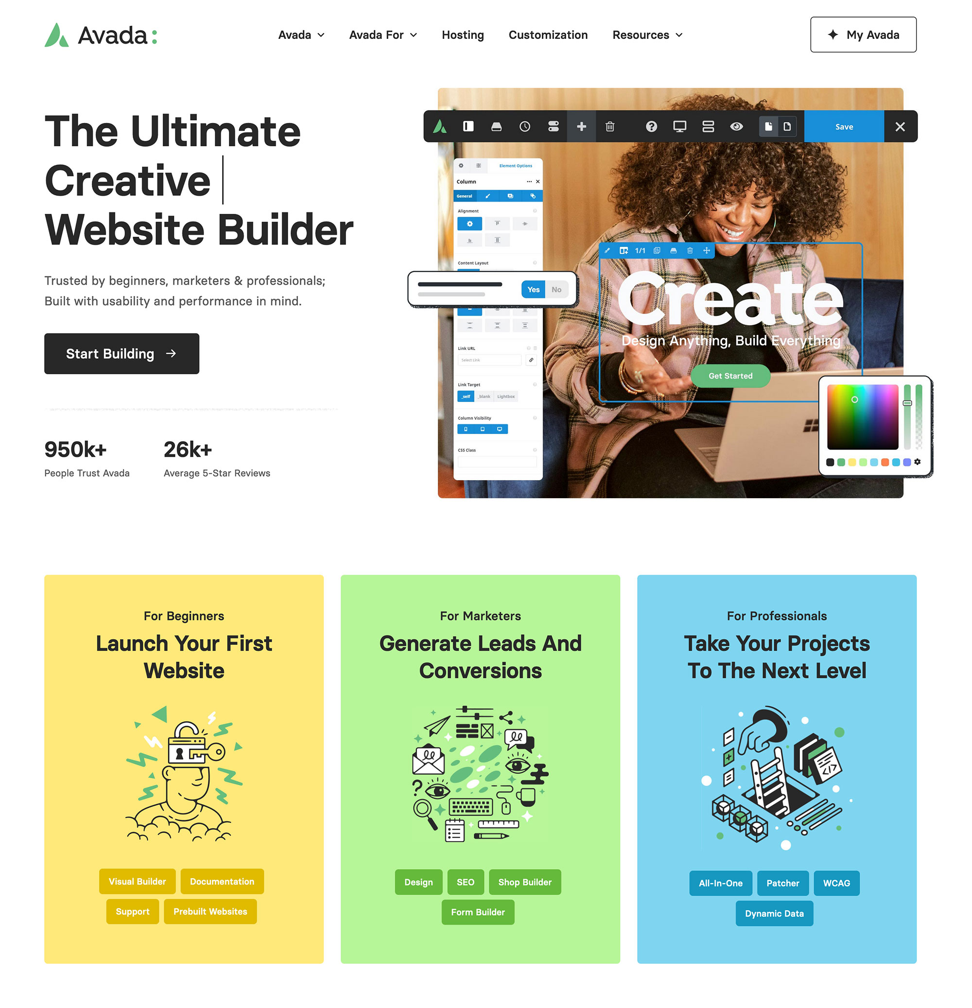 Avada Homepage Avada Homepage
