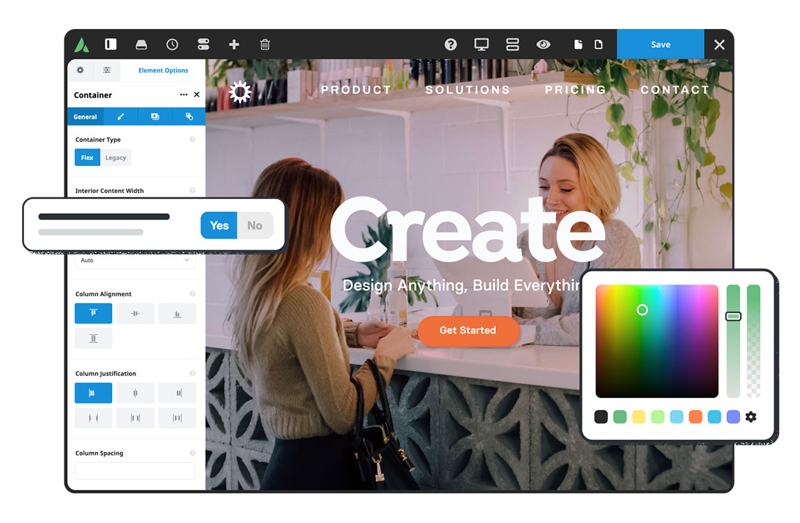 Complete Design Freedom Complete Design Freedom