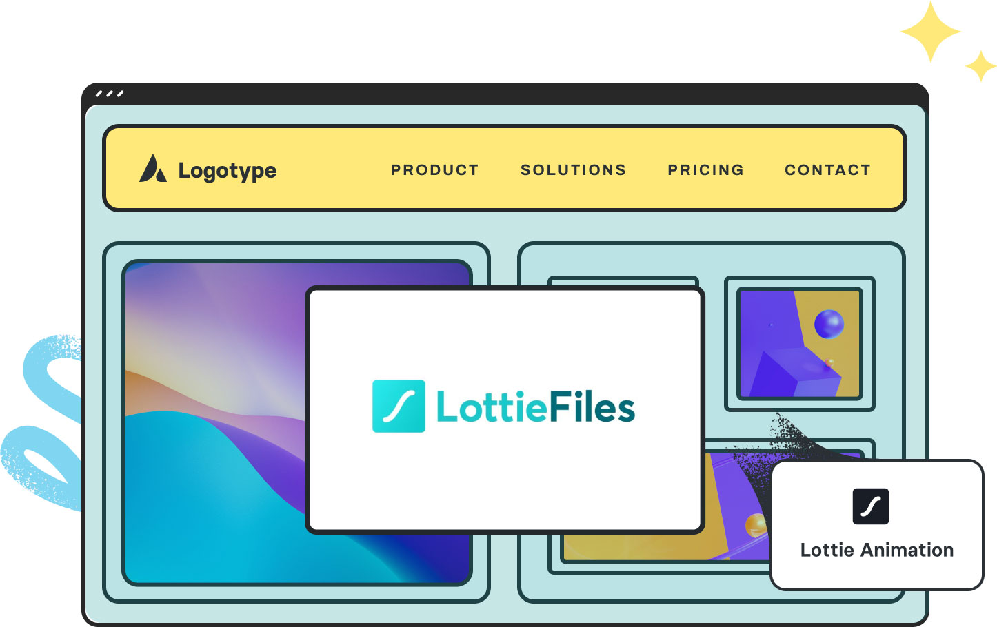 Avada Lottie Animation Element Featured Image