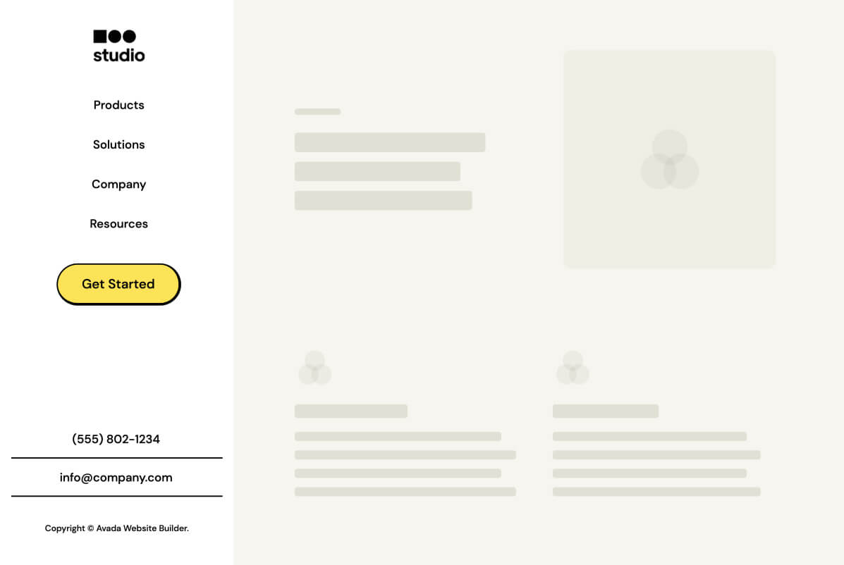 Avada menu Element Mockup 4 Avada menu Element Mockup 4