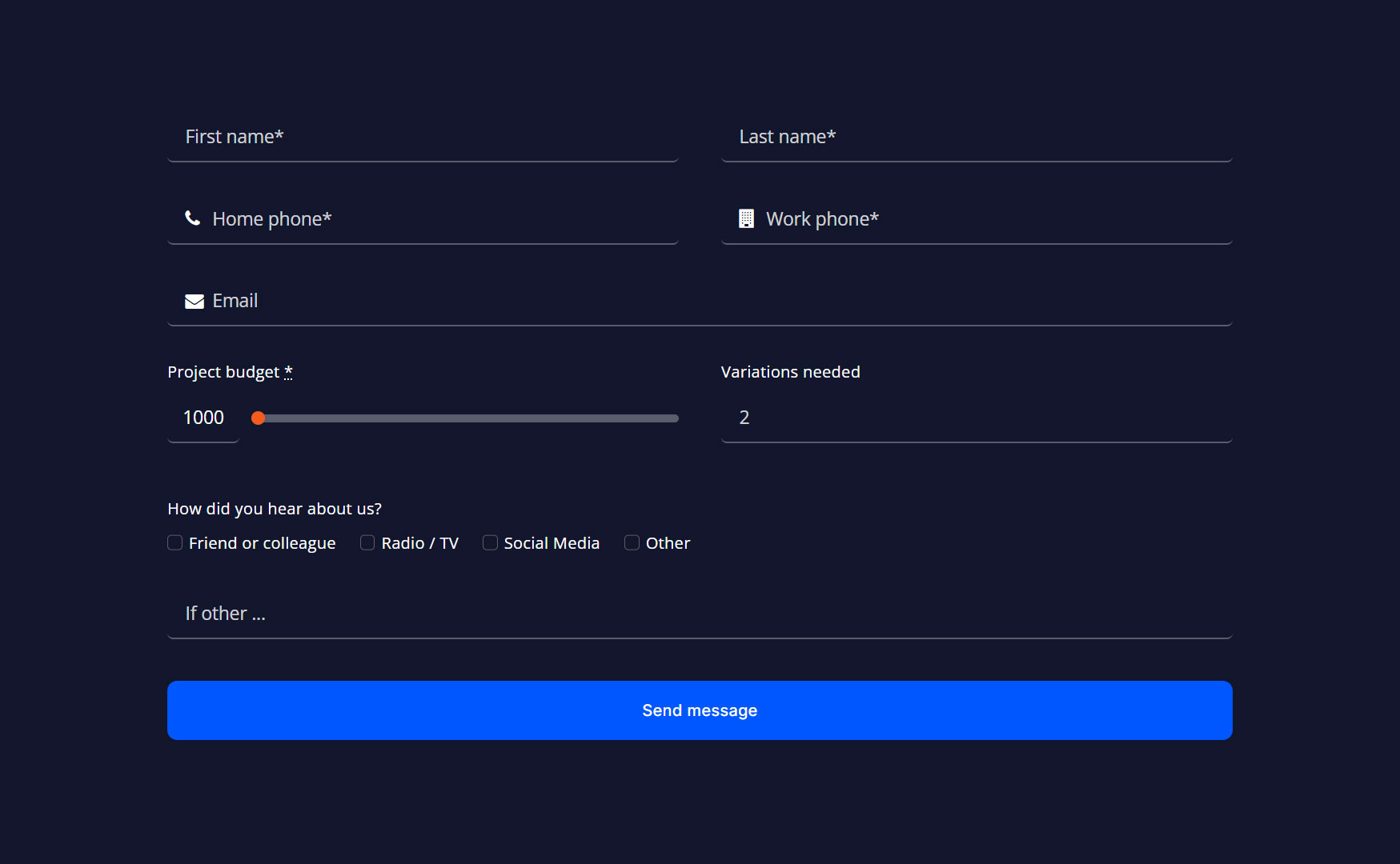 Avada Number Field Mockup Avada Number Field Mockup