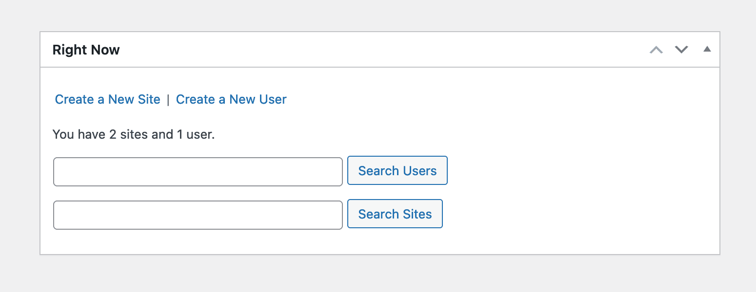 WordPress Add New Site WordPress Add New Site